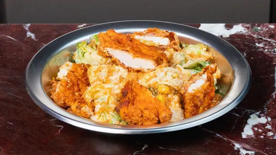 Korean Caesar's Salad