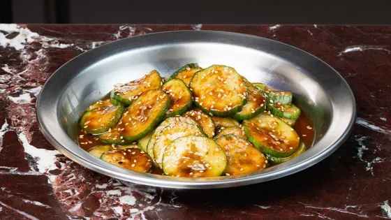 Spicy Pickled Cucumber